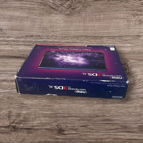 Purple Galaxy New Nintendo 3DS XL Console Box & Cardboard Insert ONLY - Picture 7 of 12