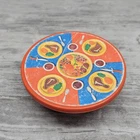Vintage Fisher Price Little People Play Family Castle Red Steak Dinner Table