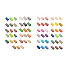 30 Colors Latch Hook Yarn 6cm Colorful Yarn Bundles Precut for Tapestry Handmade