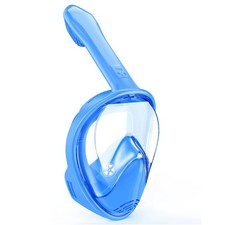Kids Snorkel Mask Full Face, Snorkeling Gear for Kids with Camera Mount, 180 Deg