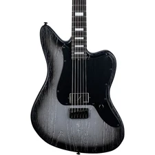 ESP LTD XJ-1 Baritone Electric Guitar Silver Blast