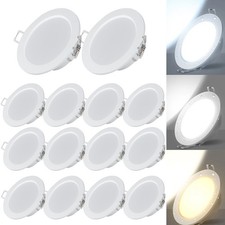 Ultra Slim Recessed LED Flat Panel Ceiling Spotlights Downlights Spot Lights UK