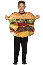Cheeseburger Fast Food Funny Child Costume