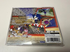 SEGA DREAMCAST SONIC ADVENTURE NOT FOR RESALE VIDEO GAME WORKING COMPLETE