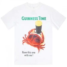 Guinness - Guinness Time Big Crab T-Shirt White