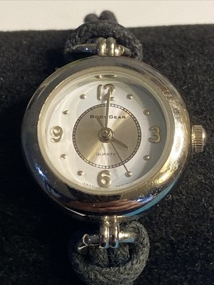 Body Gear Ladies Silver Tone Working Quartz Watch New Battery