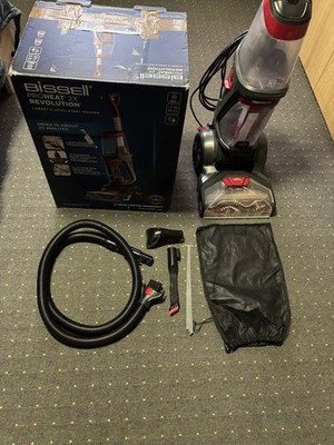 Waschsauger Rot Flecken Teppichreiniger- BISSELL 2x-ProHeat 1858N Revolution