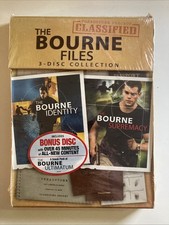 The Bourne Files: 3 Disc Collection DVD, 2007, 3-Disc Set New Sealed