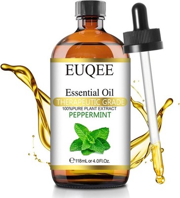 Peppermint Essential Oil - Huge 4 Fl Oz - 100% Pure and Natural - Premium Grade