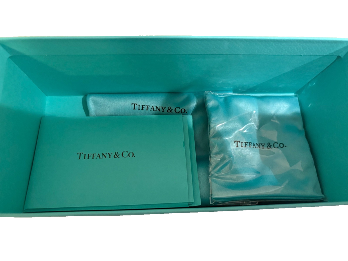 Tiffany & Co. Sunglass Hard Case Clam Shell W/ Box /Cleaning  display picture 3