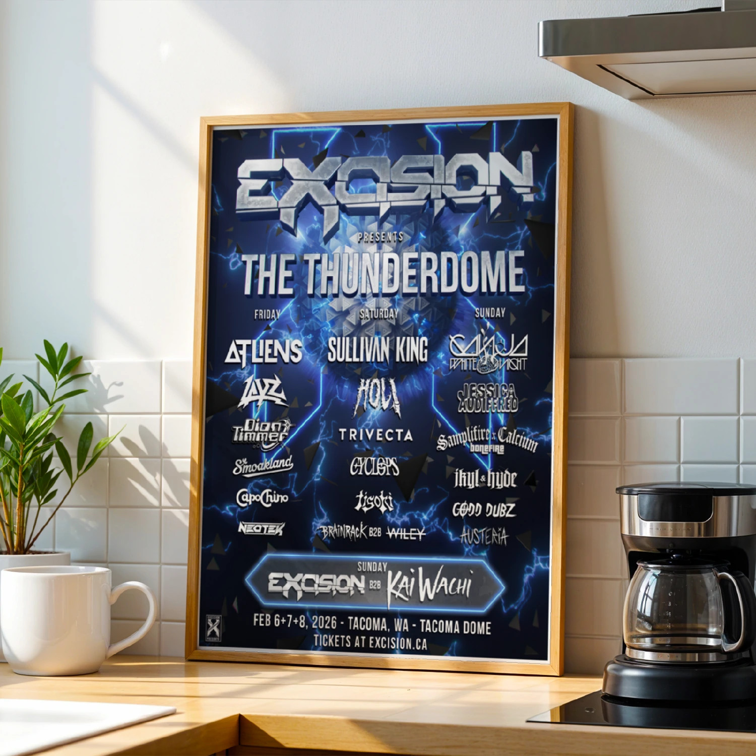 Presents The Thunderdome 2026 Tacoma Festival Poster