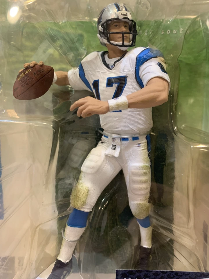 McFarlane NFL #17 2004 Jake Delhomme Carolina Panthers Serie 10 selecciones deportivas Foto 3 de 4