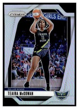 2024 Panini Prizm WNBA Silver Prizms 105 Teaira McCowan Dallas Wings