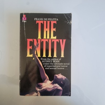 The Entity Frank De Felitta 1979 1st Ed Pan PB vintage horror novel paperback