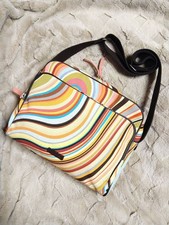 Borsa a tracolla Paul Smith multistriscia