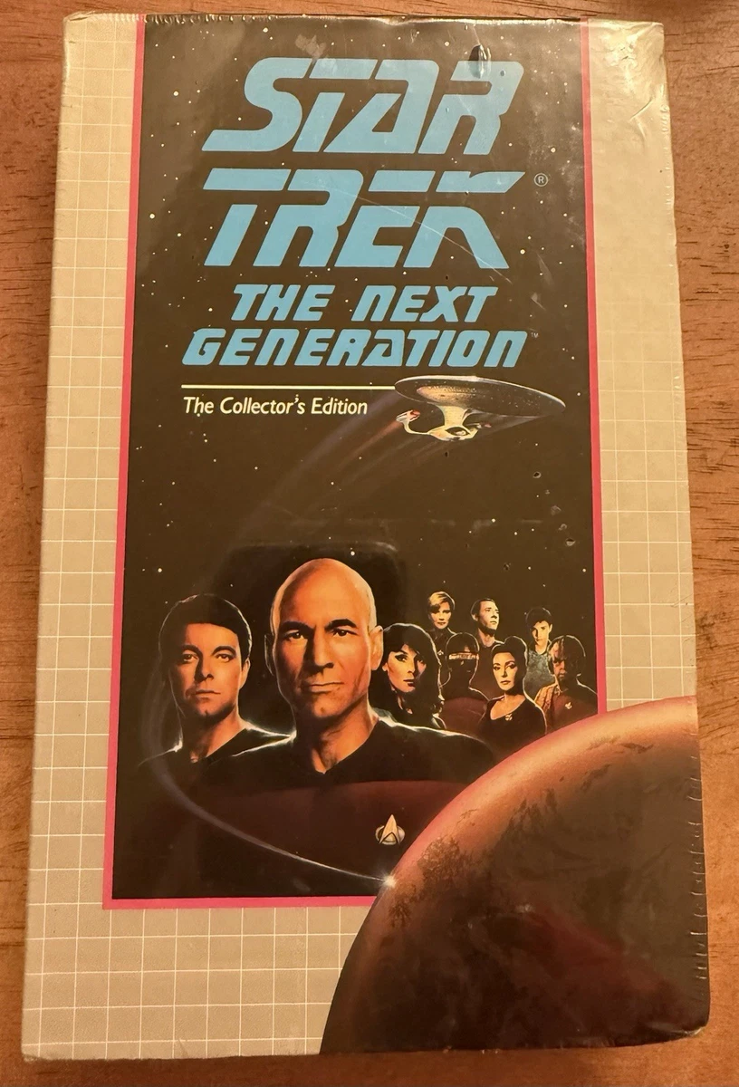 Collector's Edition Star Trek: The Next Generation VHS Tapes for
