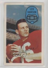 1970 Kellogg's 3-D Super Stars Len Dawson #6 HOF 0nr3