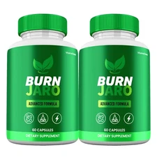 Burn Jaro Pills, Maximum Strength Supplement, BurnJaro Capsules (2 pack)