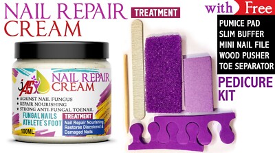 Beste 100ml Nagelpilz Reparatur Creme Fußpilz und Nagelpilz Zehentrenner