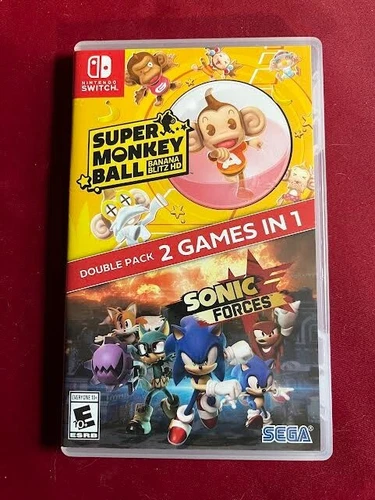 Sonic Forces + Super Monkey Ball: Banana Blitz HD Double Pack - Nintendo Switch
