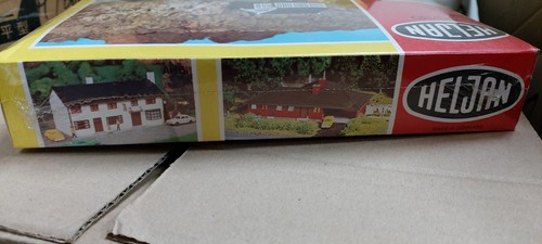 Vintage HELJAN HO model BUILDING KITS train shops petrol STATIONS kit buildings - Picture 279 of 493