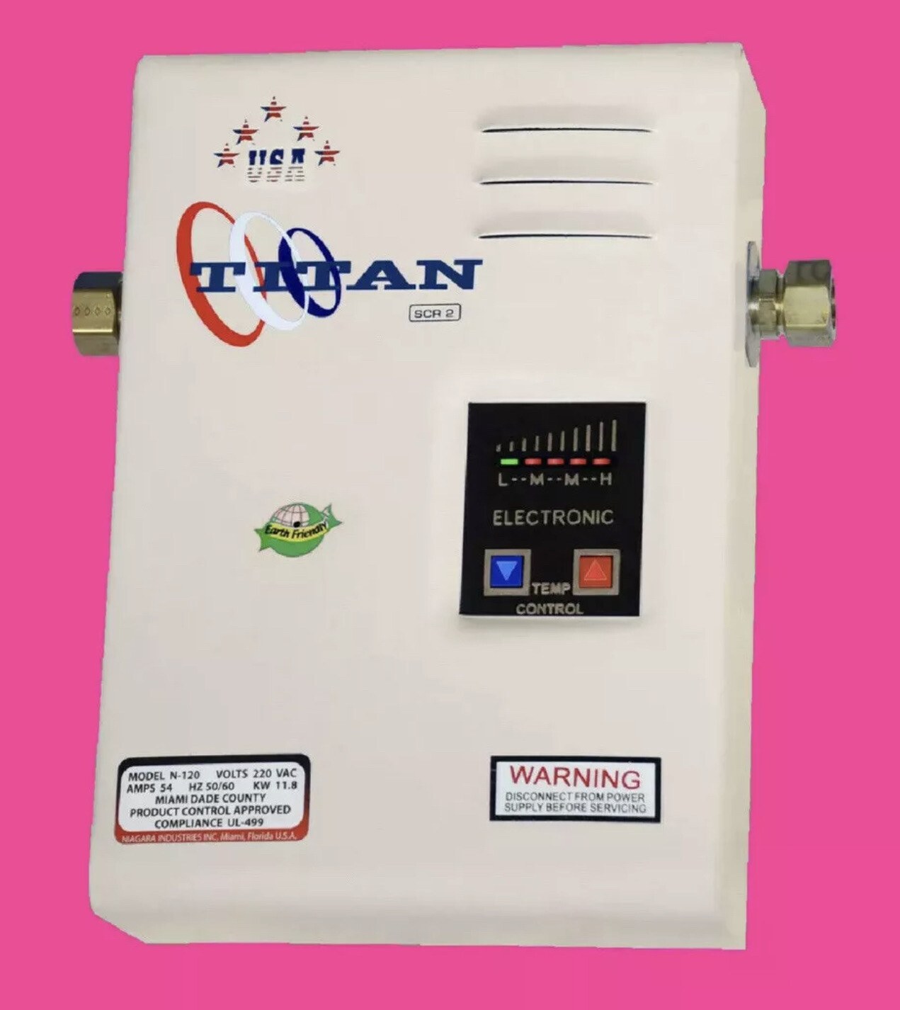 Electric SCR2 Titan N-120 Tankless Water Heater, Brand New, Free Shipping |  eBay