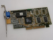ATI Rage IIC AGP, 4MB, AGP 2x, MSI MS4420, VER:2, VIDEO CARD - WORKING 