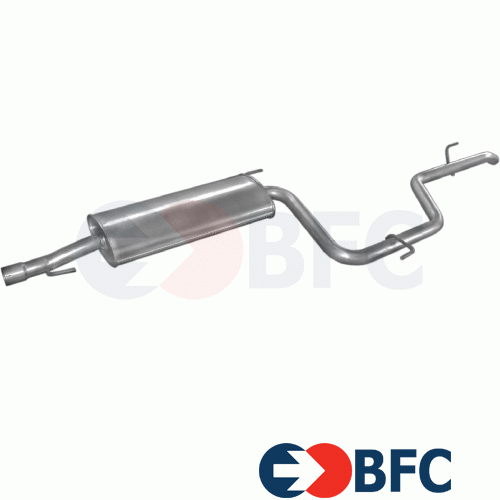 MERCEDES V KLASSE VITO BUS 2.2 CDI 82/102/122HP 1999-2003 Exhaust Rear Silencer - Picture 1 of 1