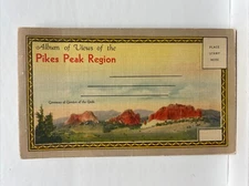 Album of Views of Pikes Peak Region Colorado Postcard Booklet - 20 Photos