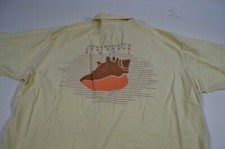 Vintage Jimmy Buffet Caribbean Soul Rare Button Down Shirt XL 80's Seashell