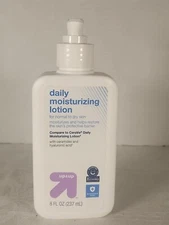 Up & Up Target Daily Moisturizing Lotion Ceramides Hyaluronic Acid Pump 8 oz