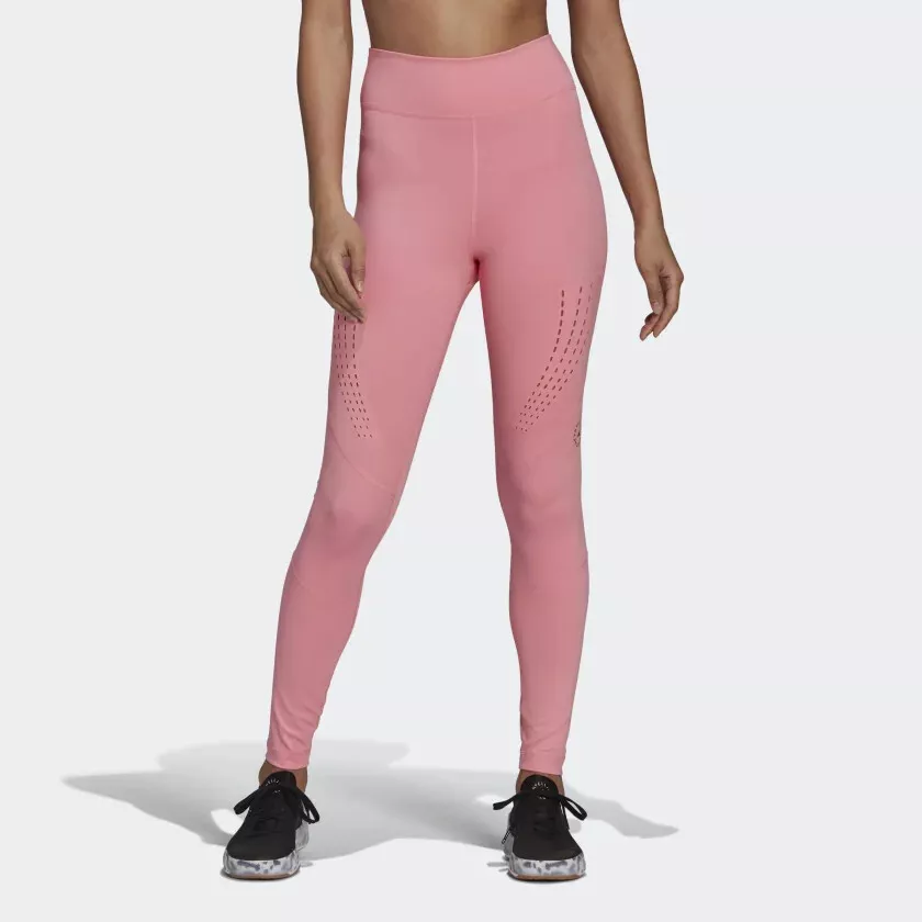 ADIDAS Women's Stella McCartney True Purpose Tights NWT Easy Pink