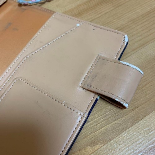 Hobonichi Techo Cover Mina pelhonen hana hane Original A6 size 2015 from JP Used - Picture 6 of 7