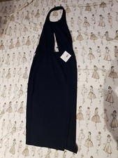 dress size 14.miss guided.BNWT. navy.backless.party.cocktail.holiday.xmas.sale