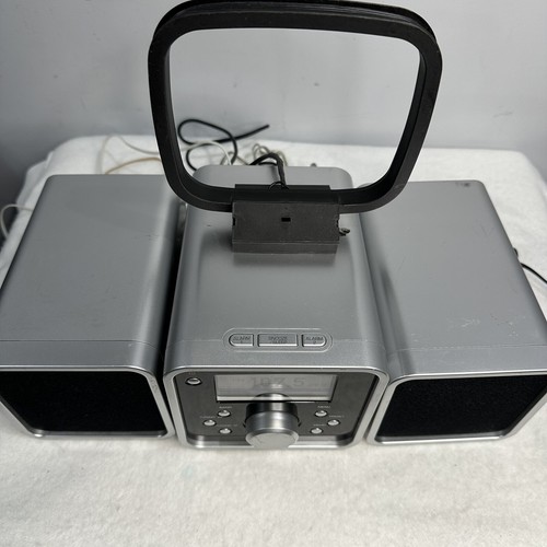 Directed DHHD-1000 AM/FM HD Tabletop Radio Mini System / Aux Input / Alarm WORKS - Picture 2 of 12