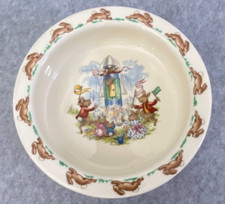 Royal Doulton Bunnykins Bowl Heavy Porridge D...