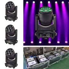 4/case mini 7X40W Led RGBW 4in1 led Wash Zoom beam Moving Head light