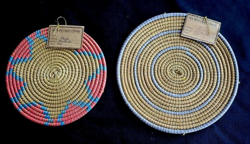 Table Coaster/ Pan Pot Holder hand made by Ndumeni, natural fiber South Africa