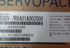 1PC New Yaskawa SGDV-7R6A01A002000 SGDV7R6A01...