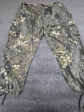 Vintage Y2K Mossy Oak Jerzees Camo Cargo Pants Mens 3X Huge Baggy Hip Hop Street