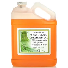 PURE WHEAT GERM OIL COLD PRESSED ORGANIC RAW VIRGIN 2,4,8,12,24,36 oz GALLON