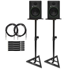 Mackie CR8BT 8" Powered Studio Monitor Speakers w Tone Control  Bluetooth Pk