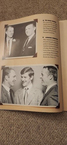 Gordie Howe and Bill Gatsby Autographed Program. JSA Authenticated! - Picture 6 of 13