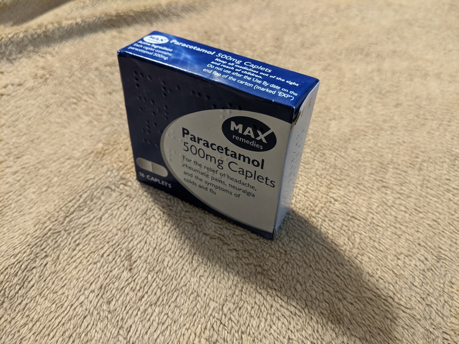 \u0026 16 COLD PARACETAMOL MAX - , PAIN FLU - FOR TABLETS 500MG X USA SELLER FOR SELLER USA FLU MAX PARACETAMOL PAIN X - TABLETS COLD 16 - \u0026 , 500MG