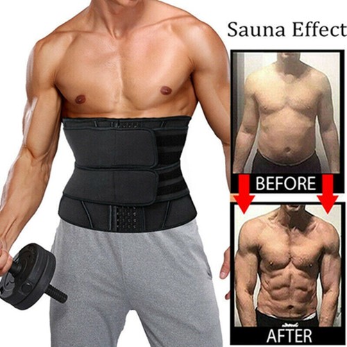 Fascia Modellante Donna Per Addominali - Chaleco Reduttore Per Esercizi, Nero, Taglie S-3XL