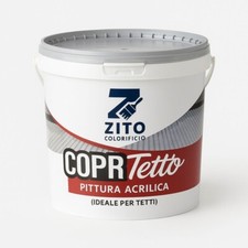 Pittura per Tetti Bianca | Grigia Acrilica  - Fusti da 5 LT - 14 LT  Copri tetto