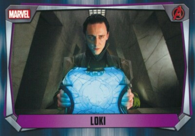 #200 LOKI 2017 Topps Marvel Missions THOR TOM HIDDLESTON