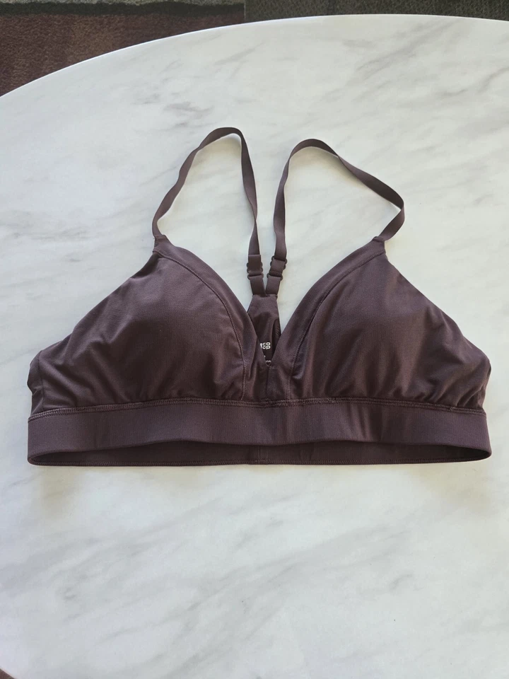Bralette activo cooperativo REI para mujer XL marrón ultraligero atletismo Foto 3 de 4