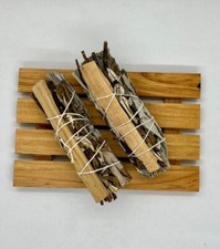 SET OF 2 Palo Santo,Sage Smudge And Yerba santa Sticks