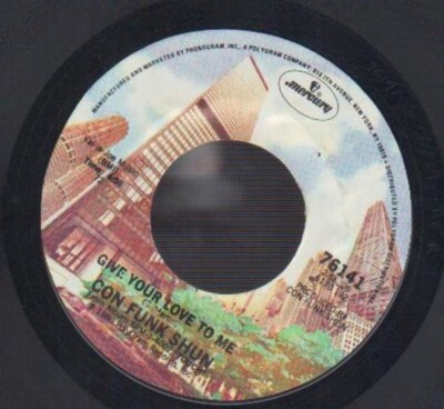 Con Funk Shun Body Lovers / Give Your Love To Me Vinyl Single 7inch Mercury